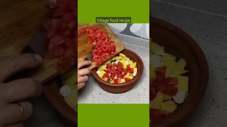 village food recipe | chicken #ytshorts #shortsvideo #recipe