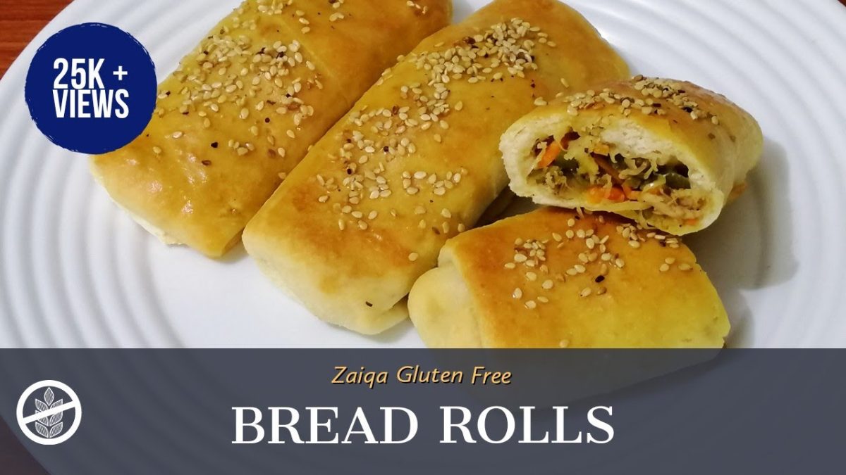 Bread Roll – Chicken dinner rolls recipe | Gluten free bread roll recipe | Zaiqa Food Channel
