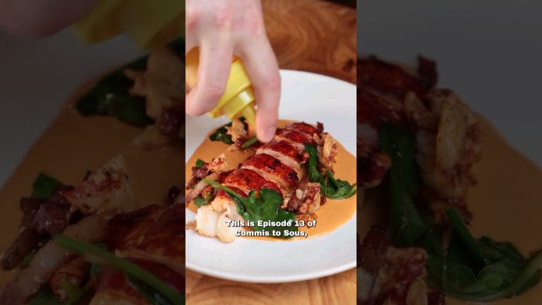 Lobster With Lobster Head Sauce LIKE A CHEF