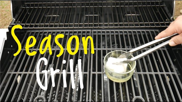 How To Season Propane Gas Grill Easy Simple