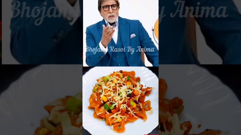Amitabh Bachchan's Favourite Food Pasta❤️#shorts #viral #trending #bollywood #youtubeshorts