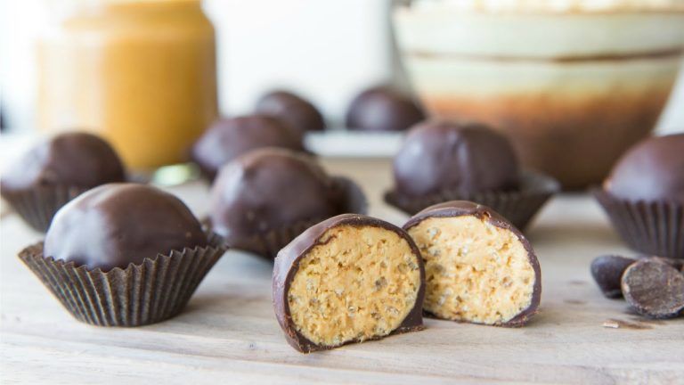 CHOCOLATE PEANUT BUTTER BON BONS RECIPE – No Bake Dessert