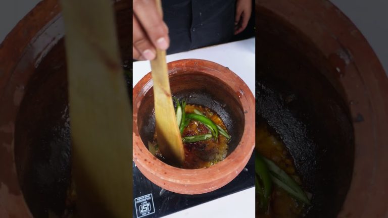 Chicken Handi Recipe Asmr #shorts