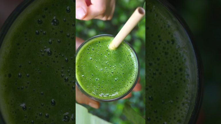 Green Smoothie Recipe | Party Food Idea #greensmoothie #shorts #shortsvideo #recipe