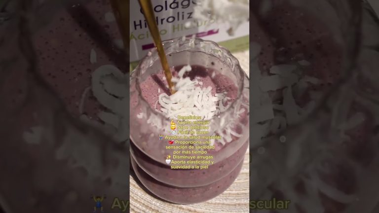 ¿Buscas un desayuno rápido, delicioso y nutritivo? ¡Este smoothie es perfecto para ti! 🌟
