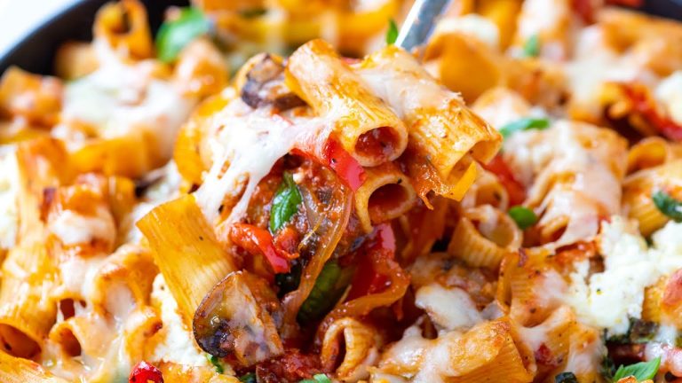 Easy Vegetable Pasta Bake Recipe