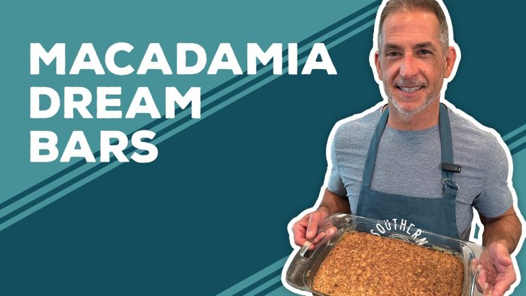 Love & Best Dishes: Macadamia Dream Bars Recipe | Easy Desserts at Home