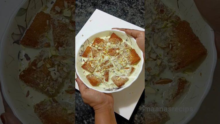 BREAD ka meetha #dessert #shahitukda