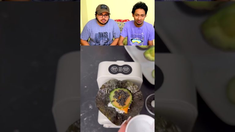 Sushi | Sushi Recipe | Sushi Making Reaction
