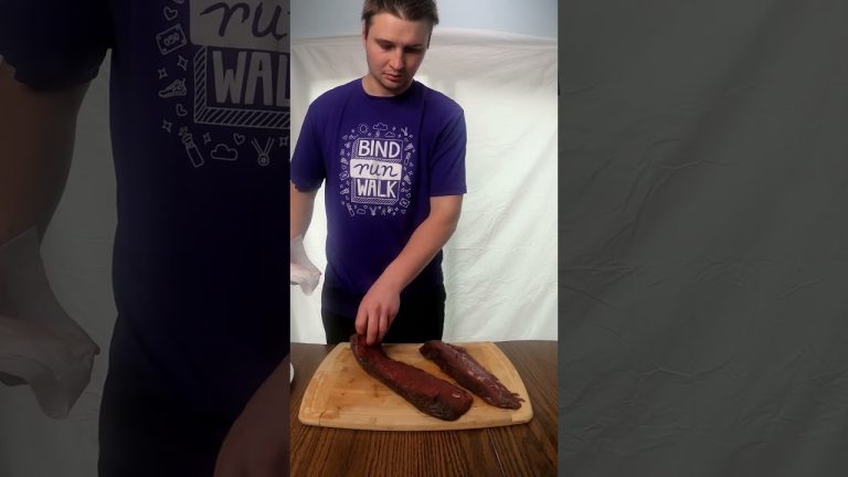Achieving Perfection with Venison Tenderloin #cooking #food