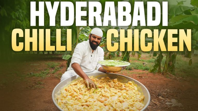 Chicken recipe | Hyderabadi Chilli Chicken | Green Chilli Chicken Recipe | Nawabs Kitchen official