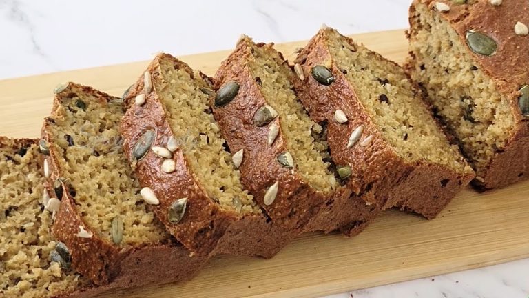 Oatmeal Bread Recipe For A Healthy Breakfast! No Flour, No Butter