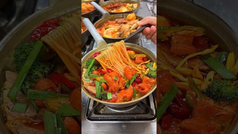 Secret Ingredient for INSANE Noodle Flavor (Shrimp, Fish, Chicken)#shorts