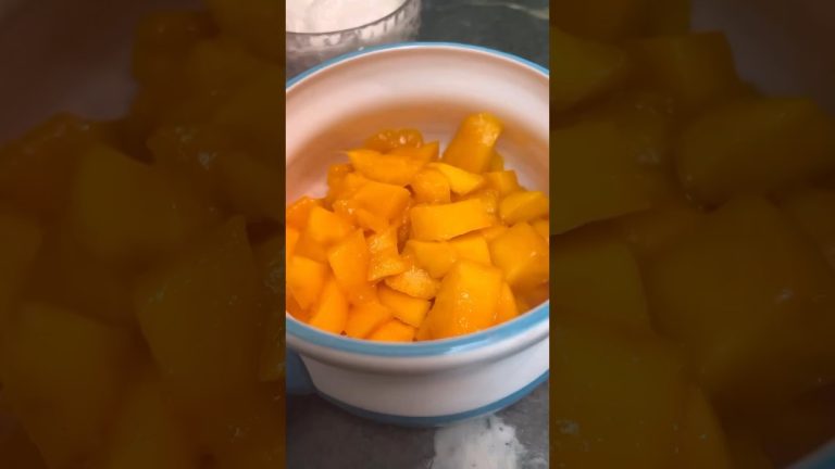 Mango Vanilla Smoothie #mangotecipe #ytshorts easy mango smoothie recipe