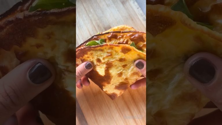 2-ingredient cottage cheese flatbread | taste.com.au