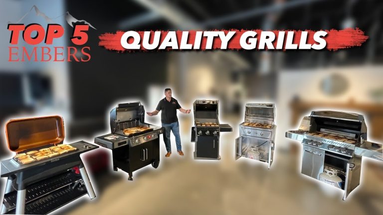 Embers Top 5 Quality Gas Grills (What is the best gas grill for under $1,500?)