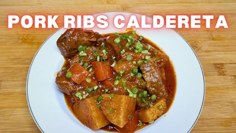 Pork Ribs Caldereta | Using The Right Cookware