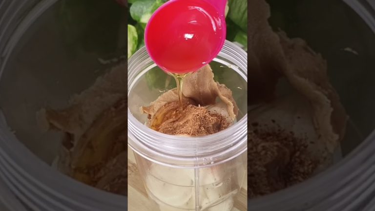 Banana Peanut Butter Smoothie/Easy Smoothie Recipe/#short