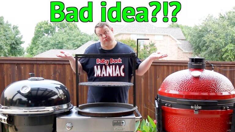 Weber Summit Charcoal Grill vs Kamado joe | Which fits Gabby’s Grills Santa Maria accessory best?