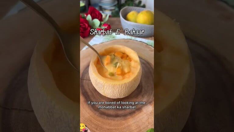 Sharbat-E-Bahar #shorts #viral #summerdrink @Maitryskitchen.
