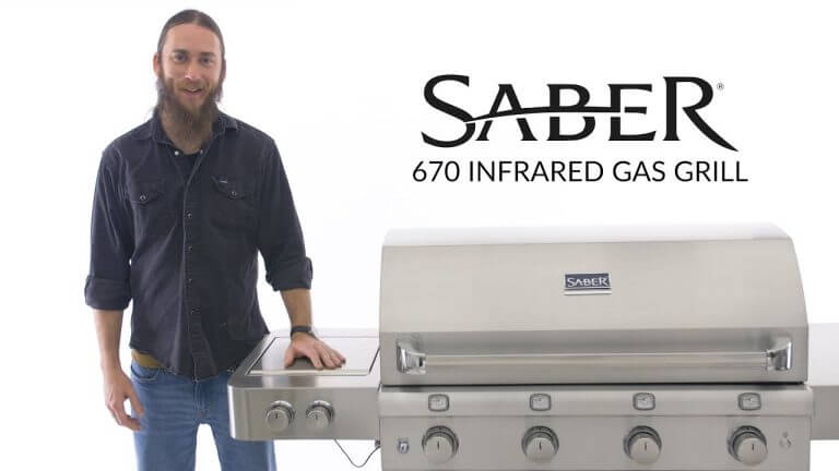 Saber Infrared Stainless Steel Gas Grill Review | 670 Model | BBQGuys.com