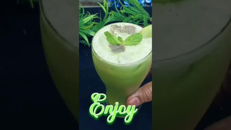 refreshing cucumber 🥒 drink 🍻 is bhayankar garmi mein aapko taro taaja rakhegi