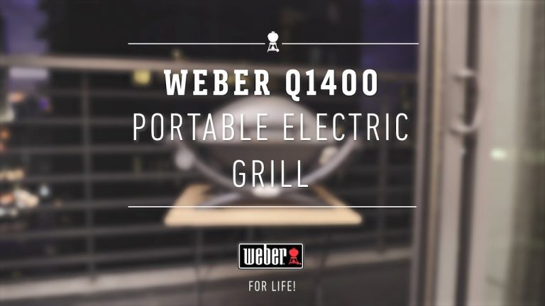 Easy Grilling | Weber Q 1400 Portable Electric Grill