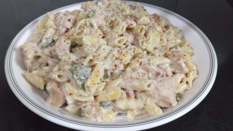 White Chicken Pasta Ki Recipe|pasta recipes|White Sauce Pasta Recipe|Annie Jan Ka Kitchen