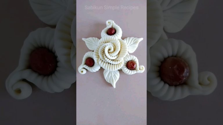 satisfying dough recipe ✅bun shapes🍞 bread design #shorts #youtubeshorts #short #shortvideo#crafting