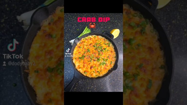 Crab Dip!🦀 #dodybaby2  #crab #dip #seafood #appetizer #vrecipe #shorts #COOK #KluvYouBuhBye❤️