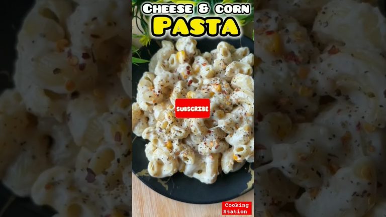 white sauce pasta recipe #asmr #shorts #pasta #whitesaucepasta