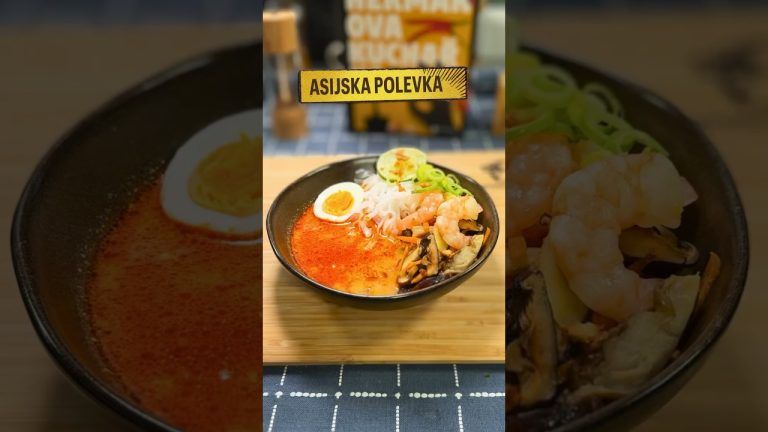 Asijska polevka lepši jak z bufeta! 🔥 #heřmangazda #ostravskygastrošef