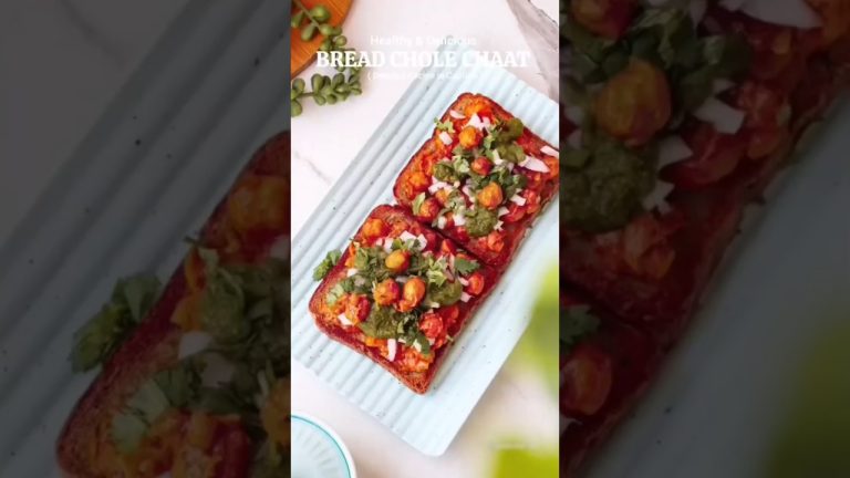 making bread chole chat recipe 😋#shorts #ytshorts #viral #breadrecipe #food