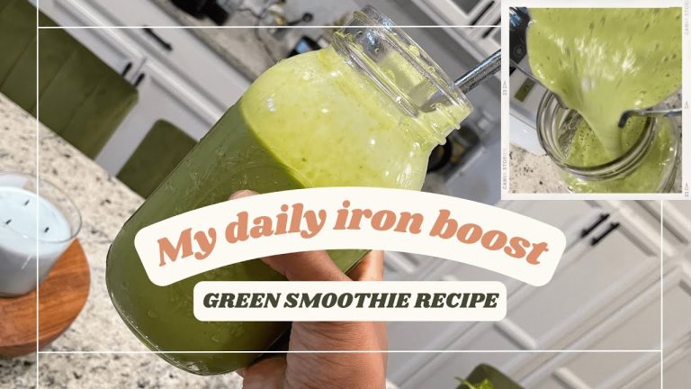 My Daily Iron Boost | An Everyday Green Smoothie Recipe