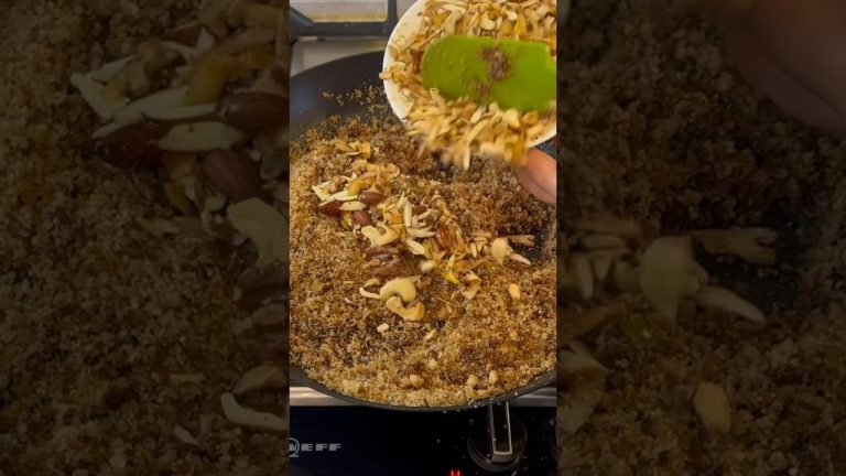 Healthy dry fruits LADDU WITH BREAD | #shorts #homemade #cooking #indianfood #healthy #easyrecipe