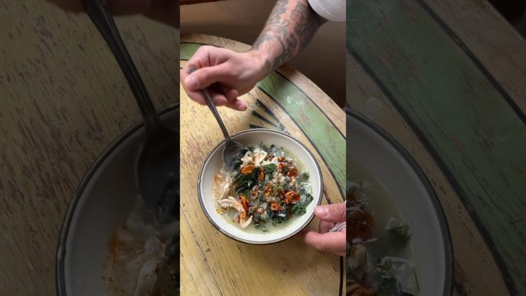 this soup saved me 🧑‍🍳