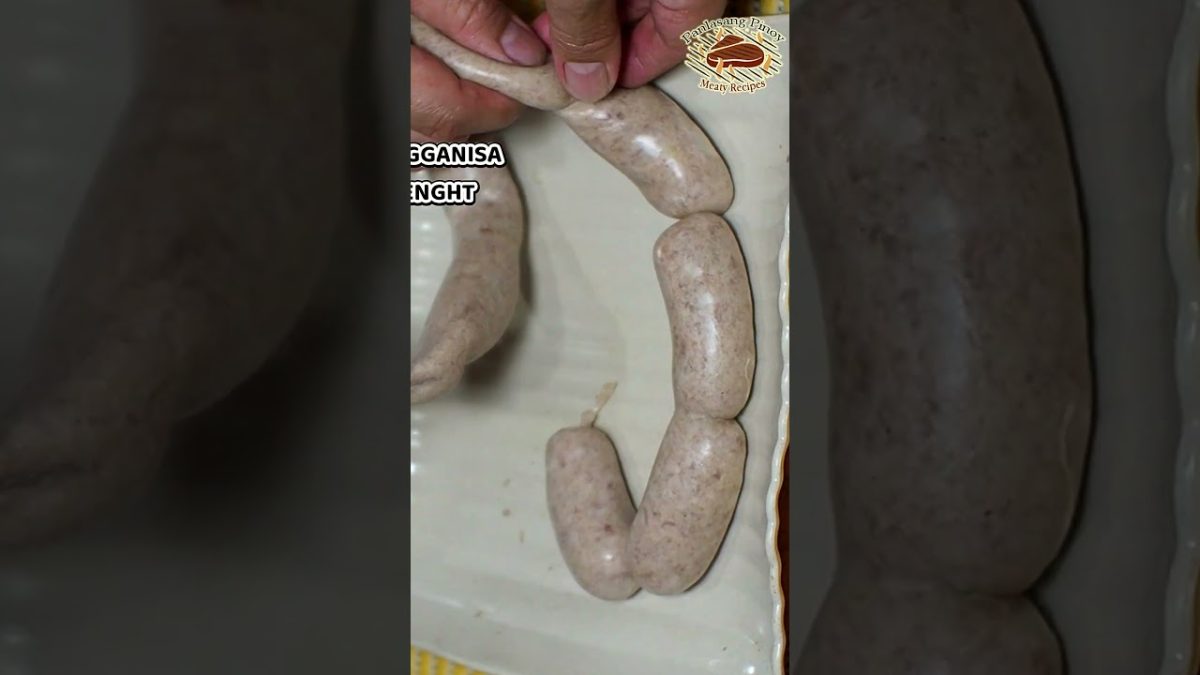 Alam Nyo Ba Na Ang Dali Pala Gawin ang Paborito Nyong Garlic Longganisa? Tara! #garliclongganisa