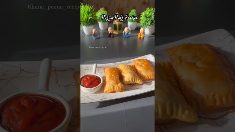 Recipe of Pizza Puff #shorts #pizza #viral #recipe