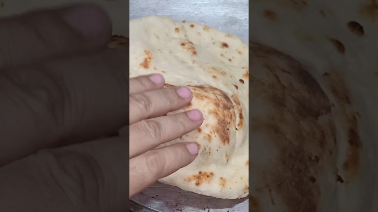 Soft fluffy naan bread with more flavor than homemade tandoori chicken #flour#yeast#sugar#shorts