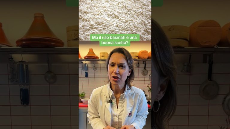 Ma il riso basmati è una buona scelta?