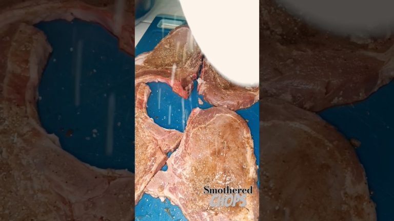 Smothered Pork chops #porkchops #homemade #food