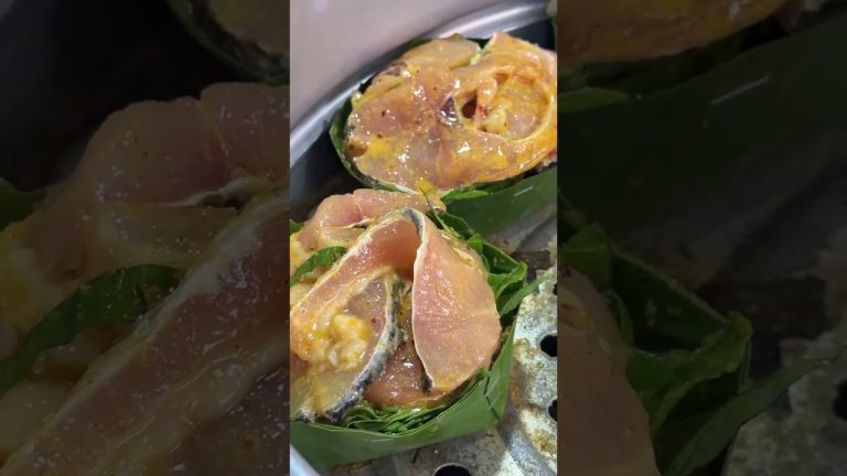 Local food | Deep steamed amok fish @juemcookingofficial