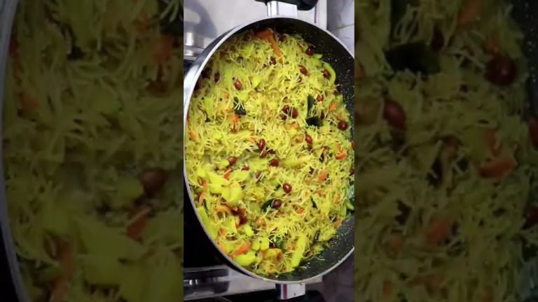 ऐसे नाश्ता का रेसिपी बनाएंगे तो बच्चे मांग मांग कर खाएंगे | Vermicelli Upma | Seviyan Upma | #short