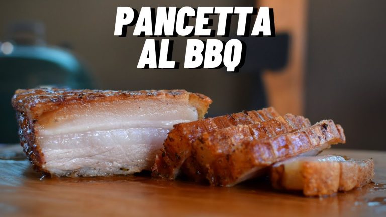 Pancetta al BBQ: Pork Belly 🔥