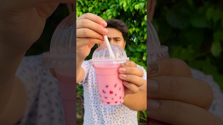 Boba tea recipe || Homemade boba tea