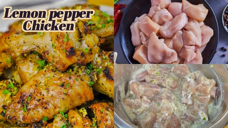 Lemon Pepper Chicken | Chicken Recipes | Best Chicken Starters Recipes | Chicken Fry Recipes
