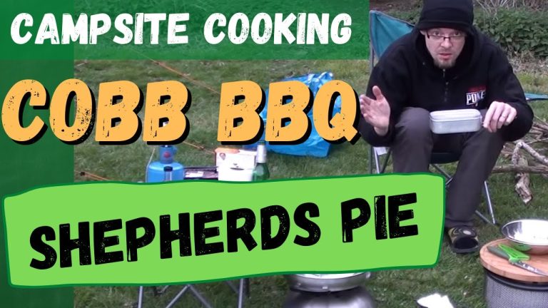 Shepherds Pie at the Campsite on a Cobb BBQ