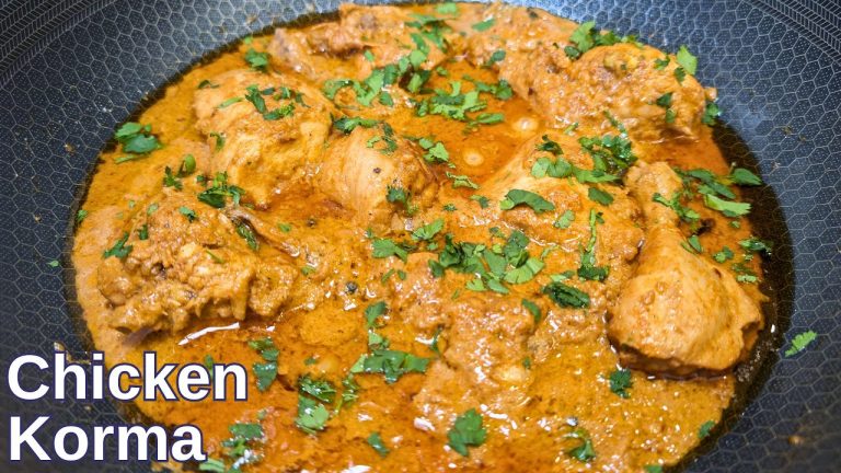 Quick Chicken Korma Recipe | Restaurant Style Chicken Curry
