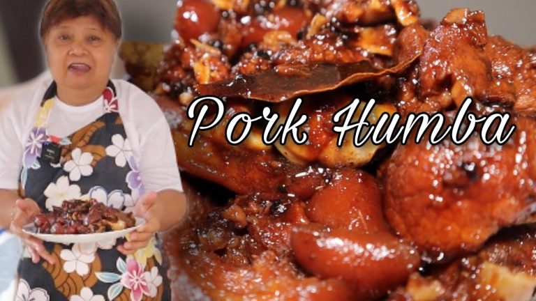 PAANO MAGLUTO NG MASARAP NA PORK HUMBA | Nanay Lucy
