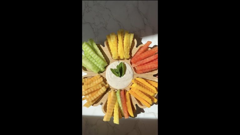 Fruit Fries with Yogurt Dip